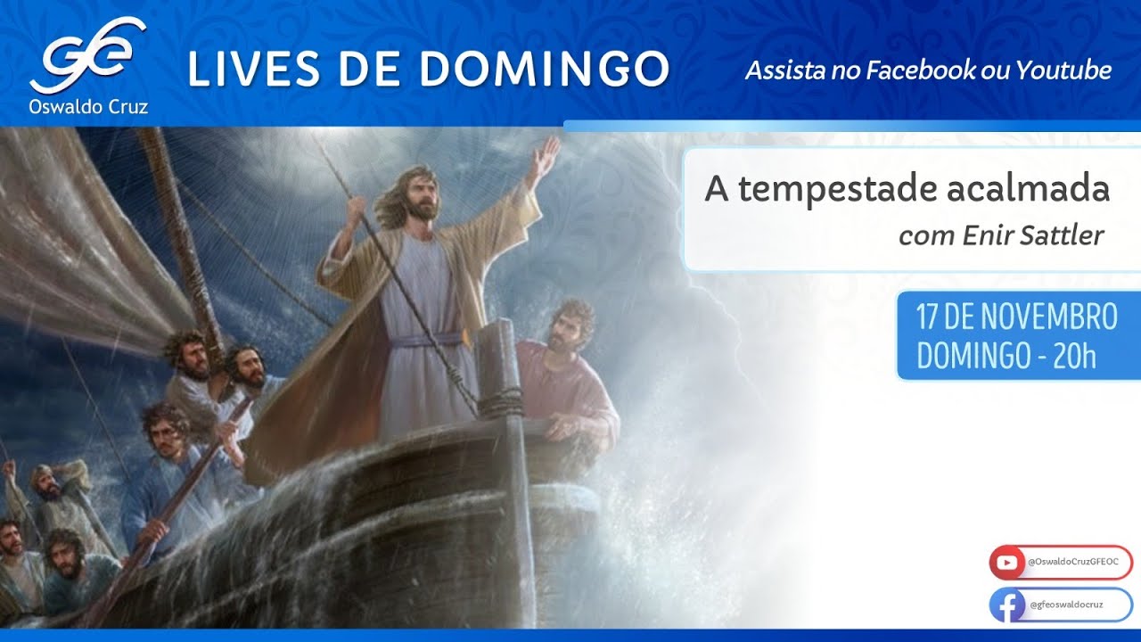 17.11.2024 - LIVES DE DOMINGO DO GFEOC