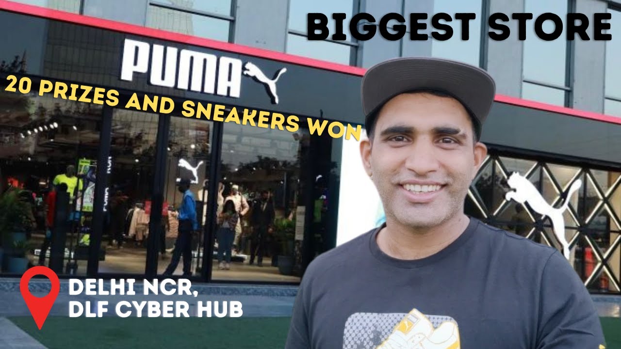 PUMA &bull; Biggest Store Opening Event in Delhi NCR &bull; DLF Cyber Hub &bull; 20 Prizes and Sneakers won