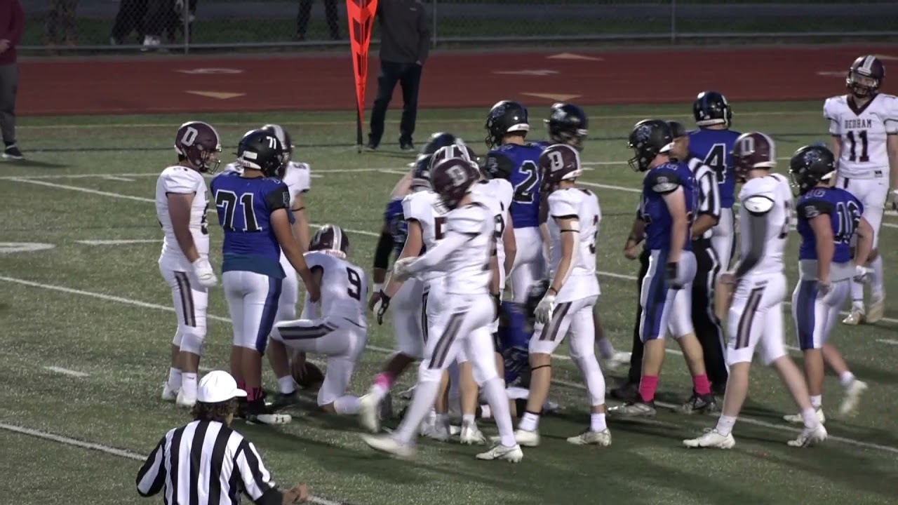 High School Football: Dover-Sherborn vs. Dedham--10/1/2021