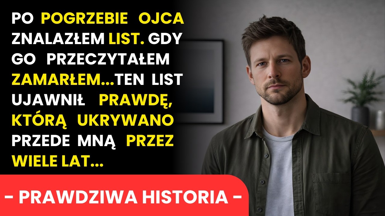 Po Pogrzebie Ojca Znalazłem List W Jego Książce. Gdy Go Przeczytałem, Zamarłem… Był Do Mojej Żony.
