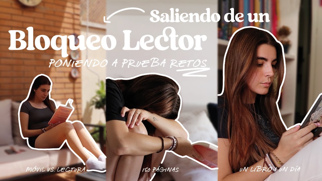 SALIENDO de un BLOQUEO LECTOR📚| Vlog🌷 (Poniendo a prueba retos)