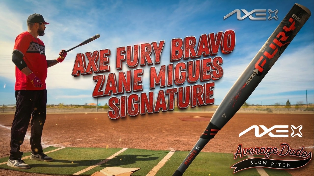 Бита Axe Fury Bravo | Подпись Зейна Мигеса | Обзор биты для софтбола USSSA