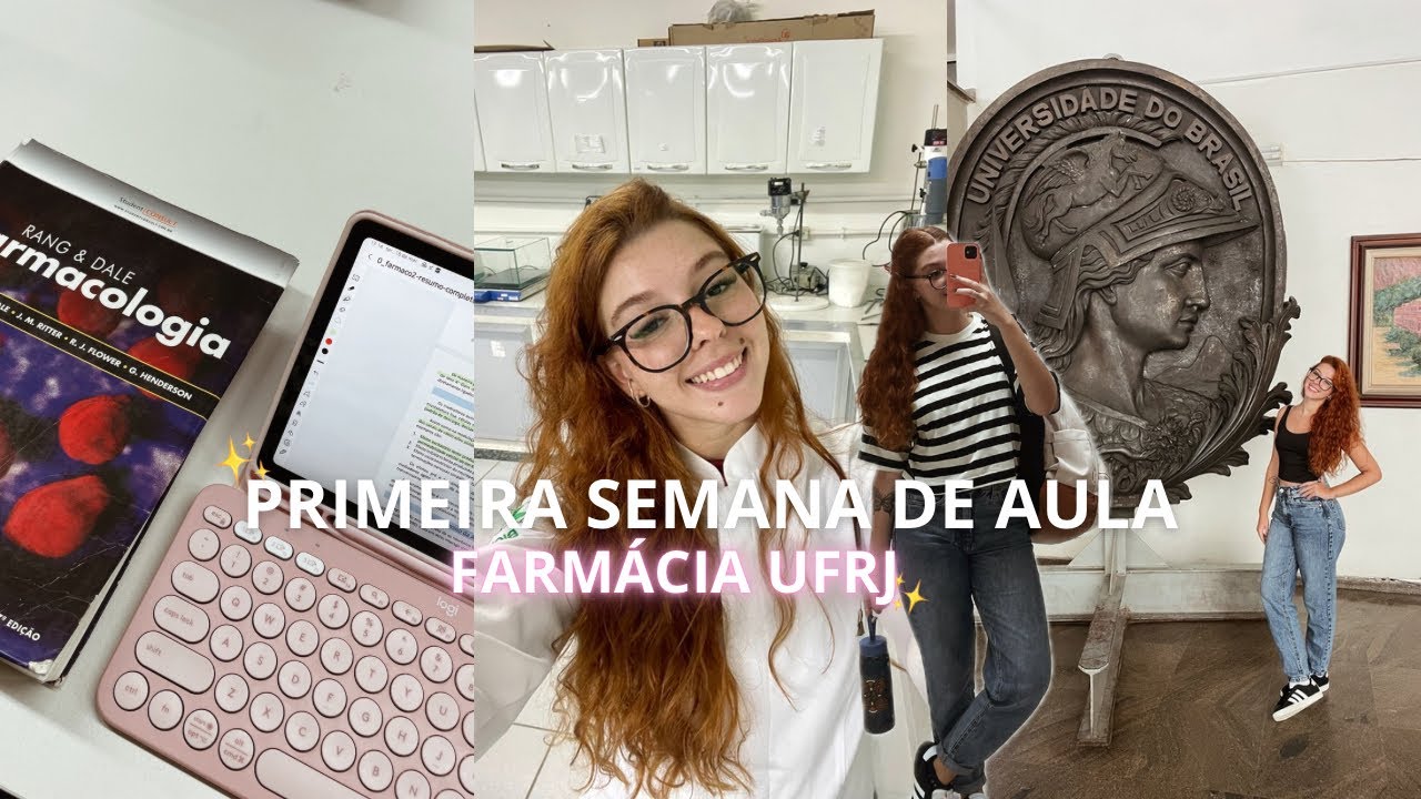 Diário de uma Estudante de Farmácia | EP.1: Primeira Semana no 6º Período!