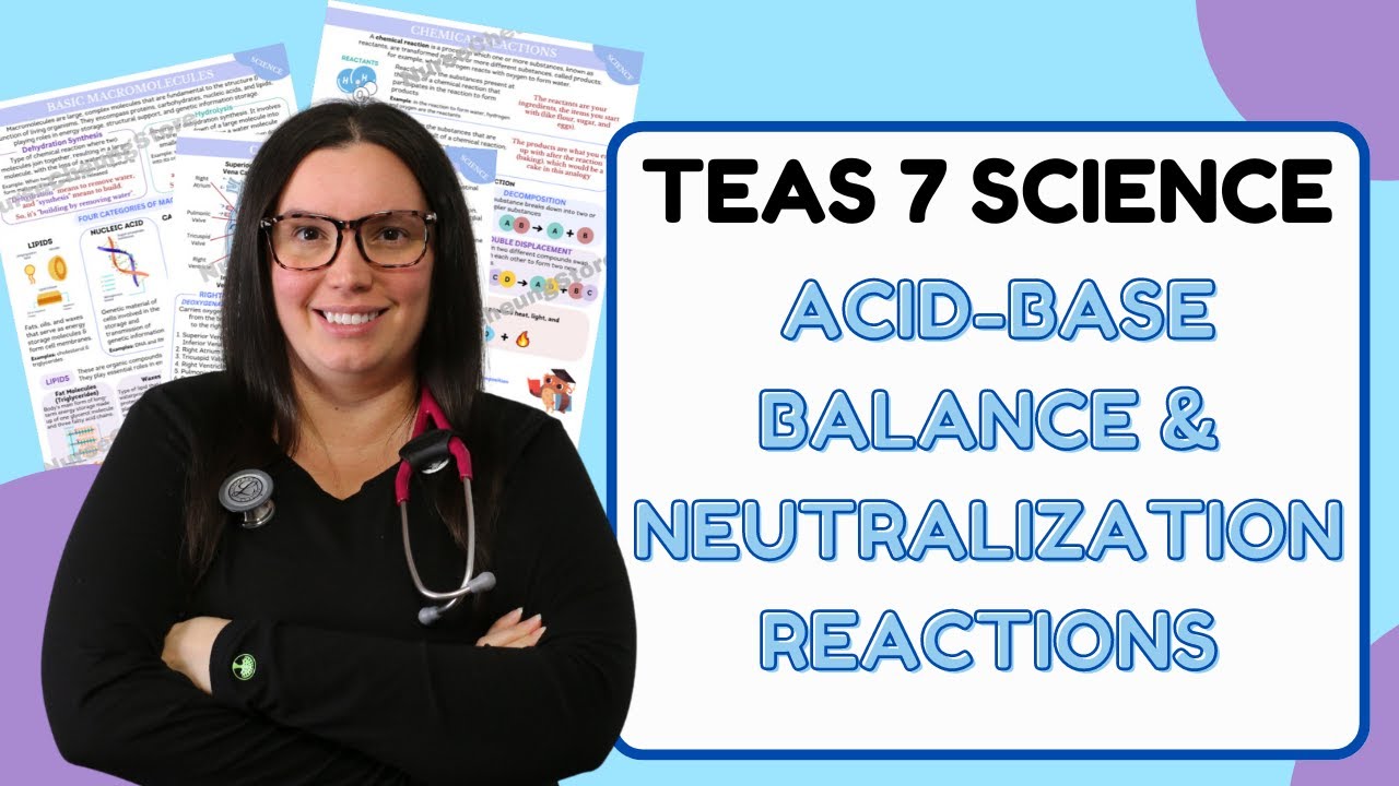 2025 ATI TEAS 7 Science Chemistry с Нерс Чунг | Кислотно-щелочное равновесие и реакции нейтрализации