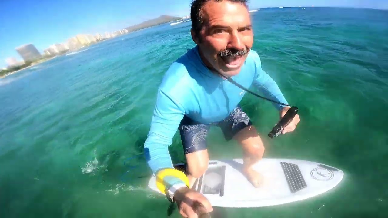 Foil Drive Session at Rockpiles in Hawaii