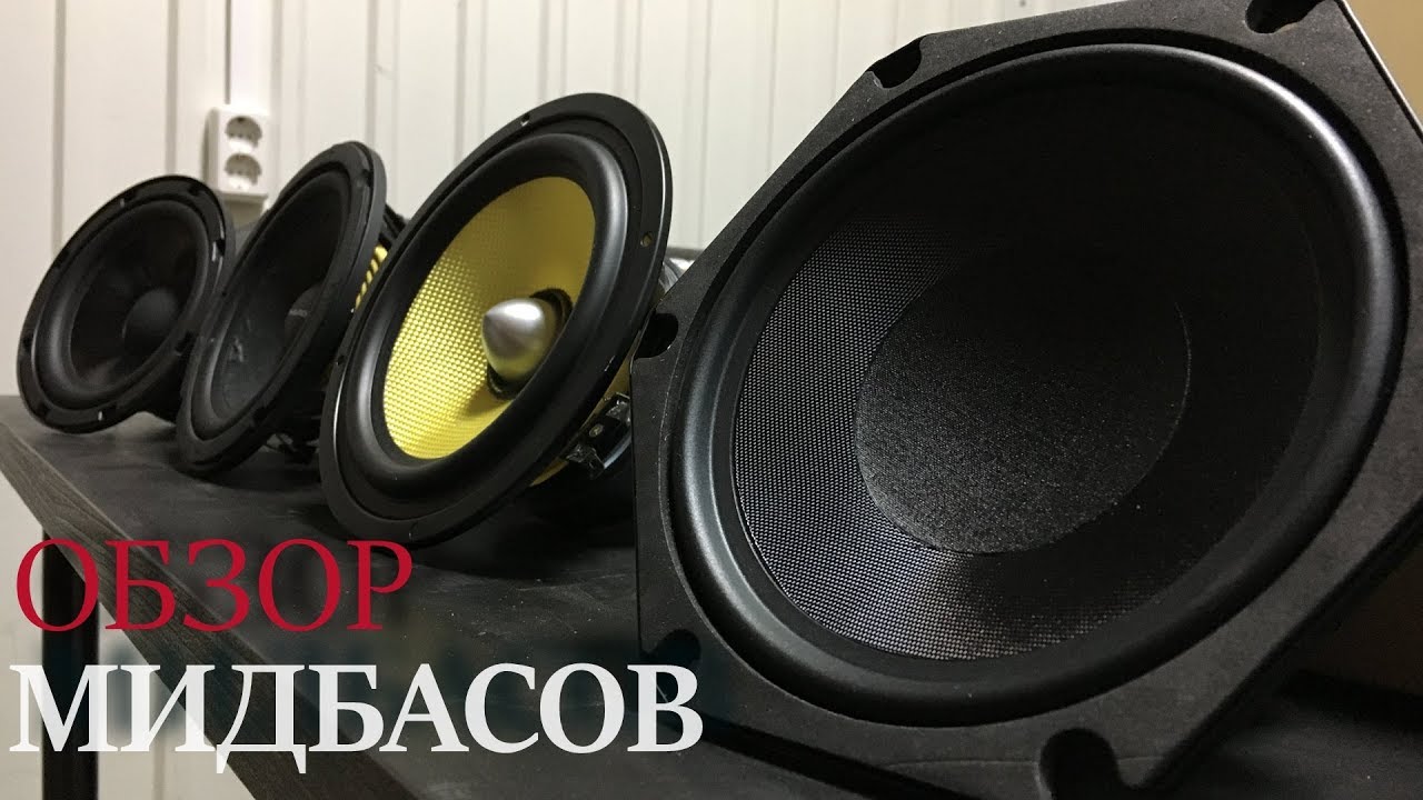 Бюджетные мидбасы 16см, что выбрать?