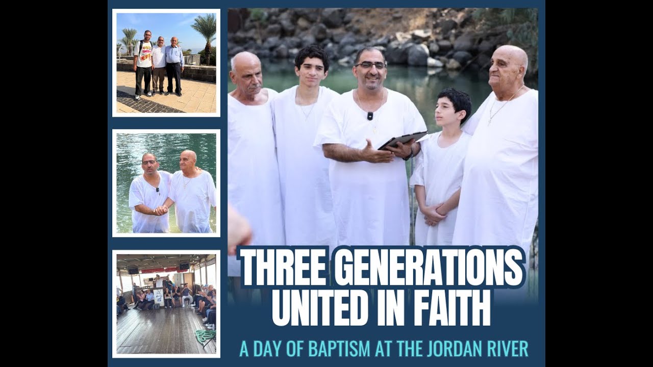Baptism Ceremony at the Jordan River - Nov 2025