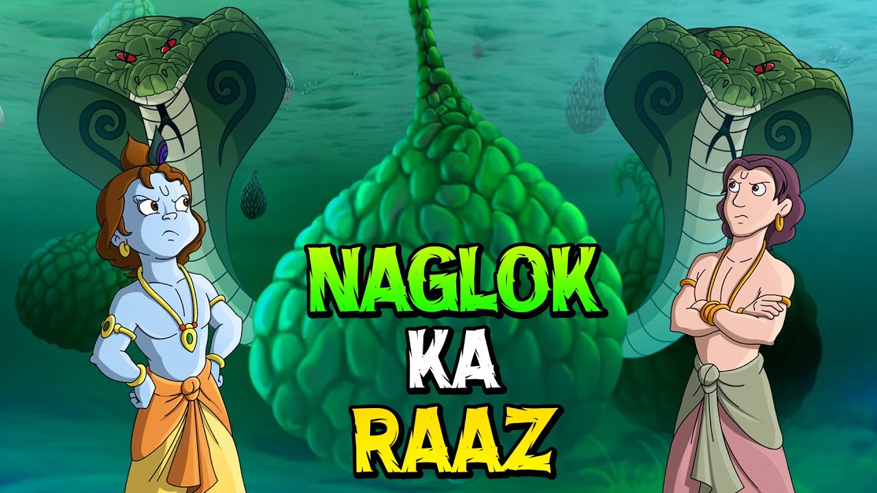 Krishna Aur Balram - नागलोक का राज़ | Hindi Stories for Kids | Fun video for Kids
