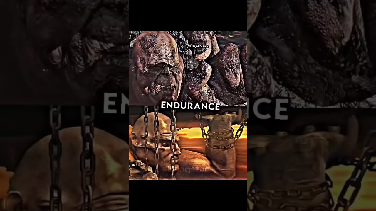 Atlas vs Cronos (God Of War)