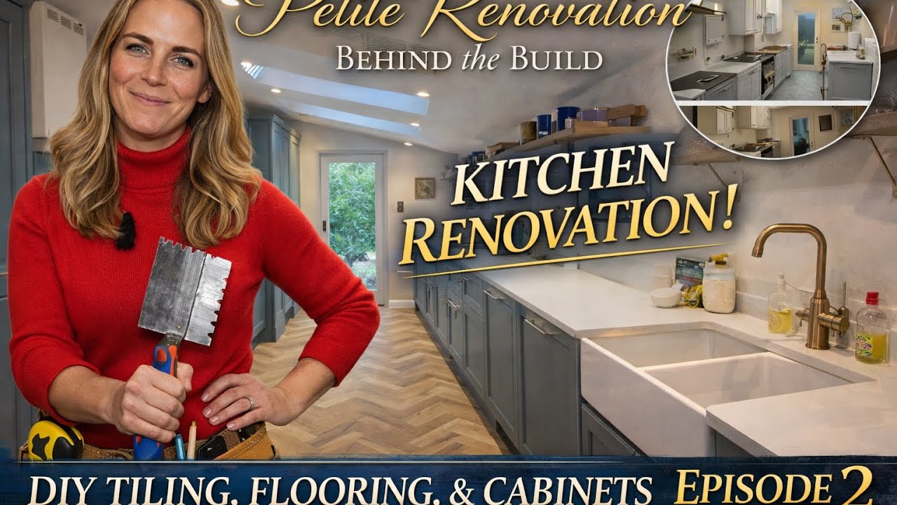 Episode 2 - How I renovated the kitchen with a nasty surprise that blew my budget! 