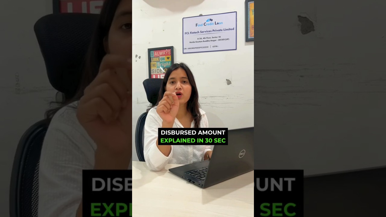 Sanctioned vs Disbursed Loan Amount | Loan Charges Explained | Loan Tips India #shorts #loanadvice