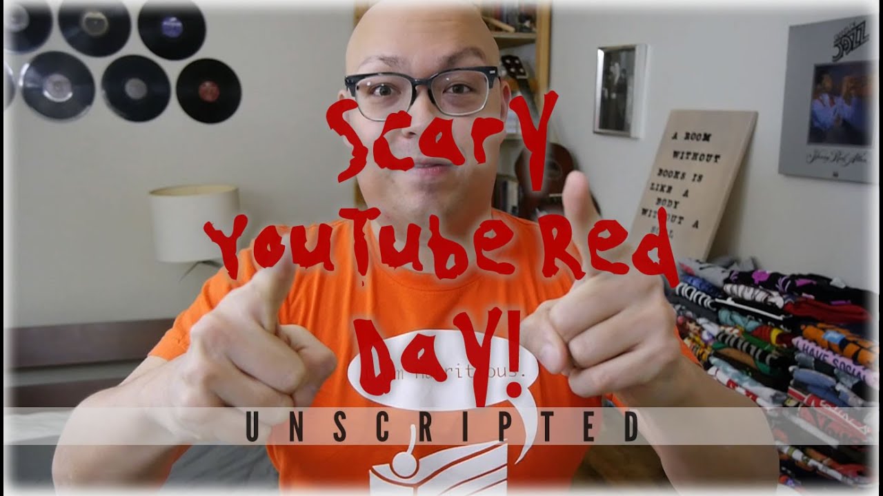 Scary #YouTubeRed Day! | #withcaptions by @paulidin