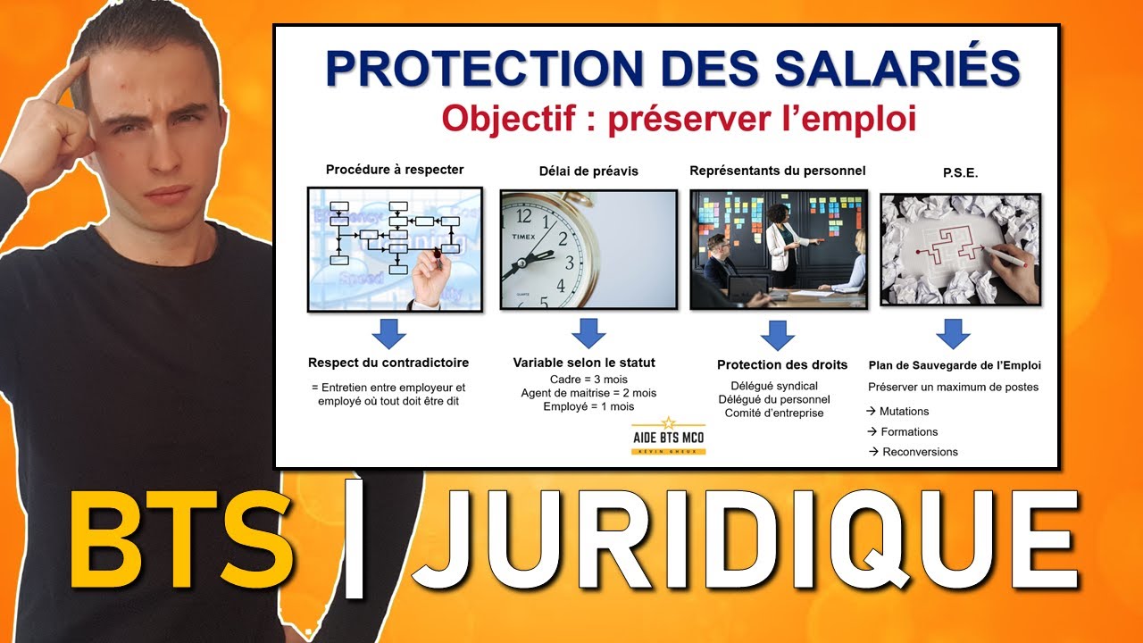 R&eacute;visions DROIT #7 - Protection des salari&eacute;s | AIDE BTS MUC | BTS MCO
