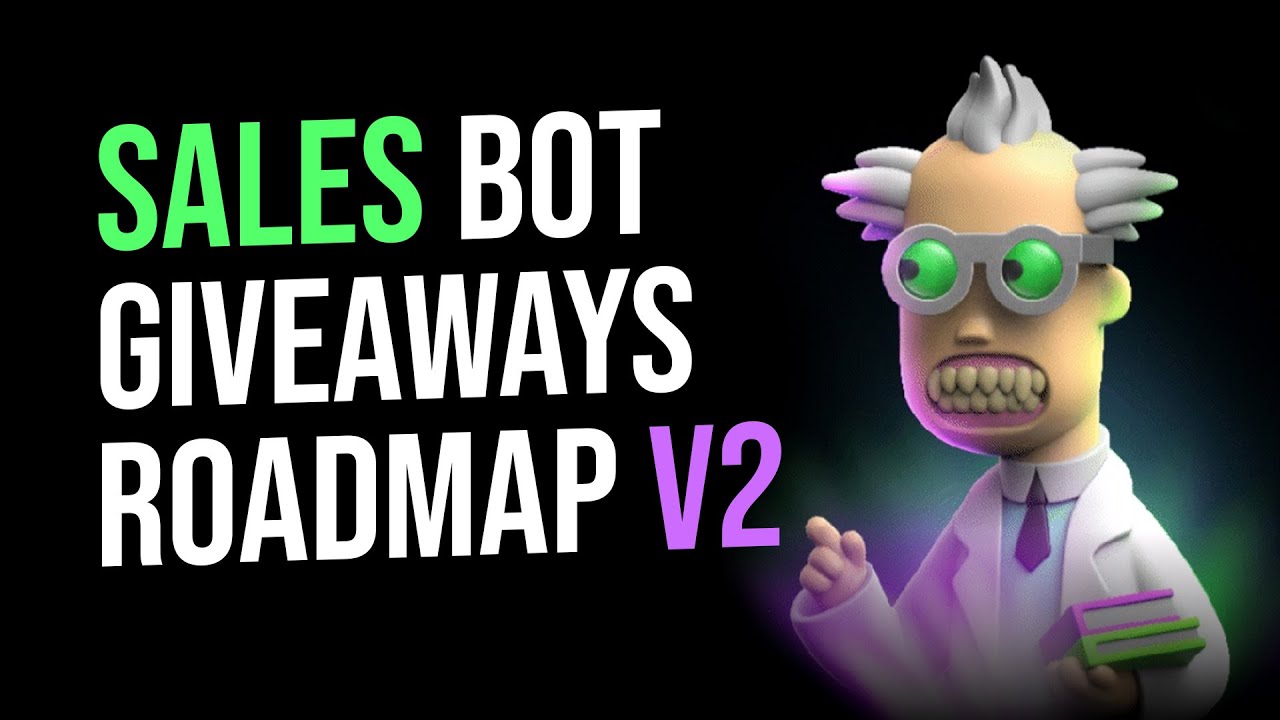 3DFP Merch + ETH Giveaway! Roadmap 2.0 + Automated Sales Bot! 3DFrankenPunks News / NFT Updates