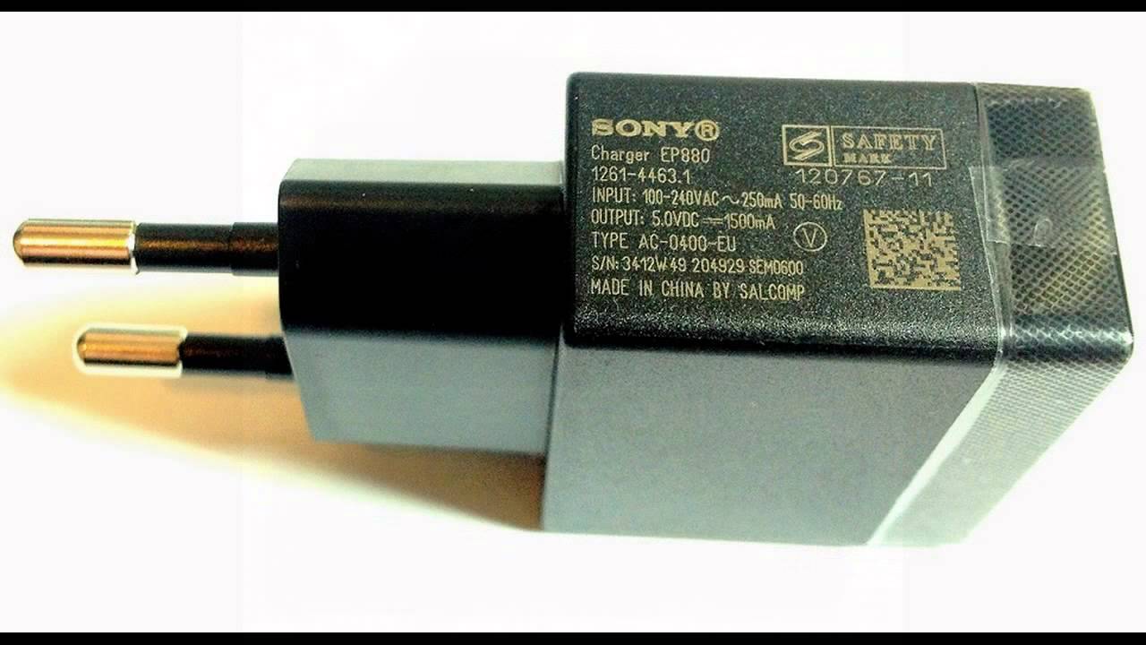 Original Genuine Sony EP880 USB Quick Charger for Sony Xperia T TX EU Plug LT29i