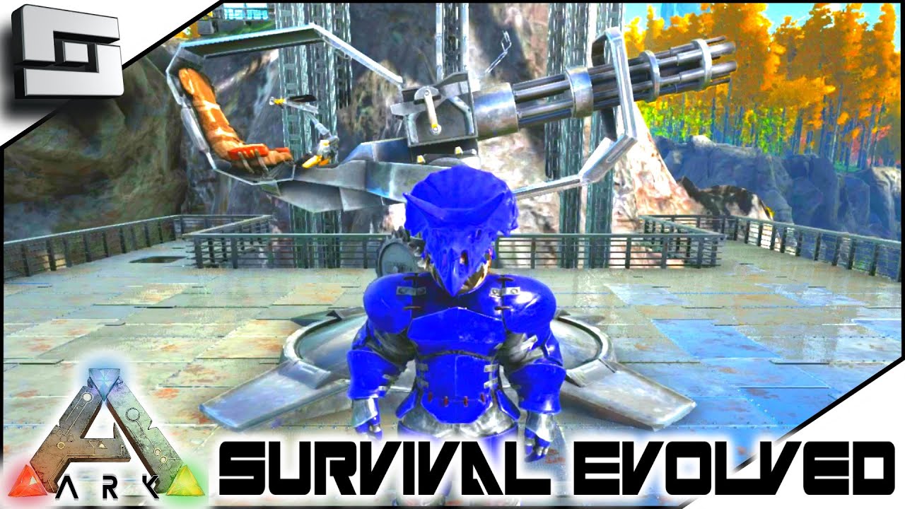 ARK: Survival Evolved - MINIGUN TURRET & CATAPULT! S2E70 ( Gameplay )