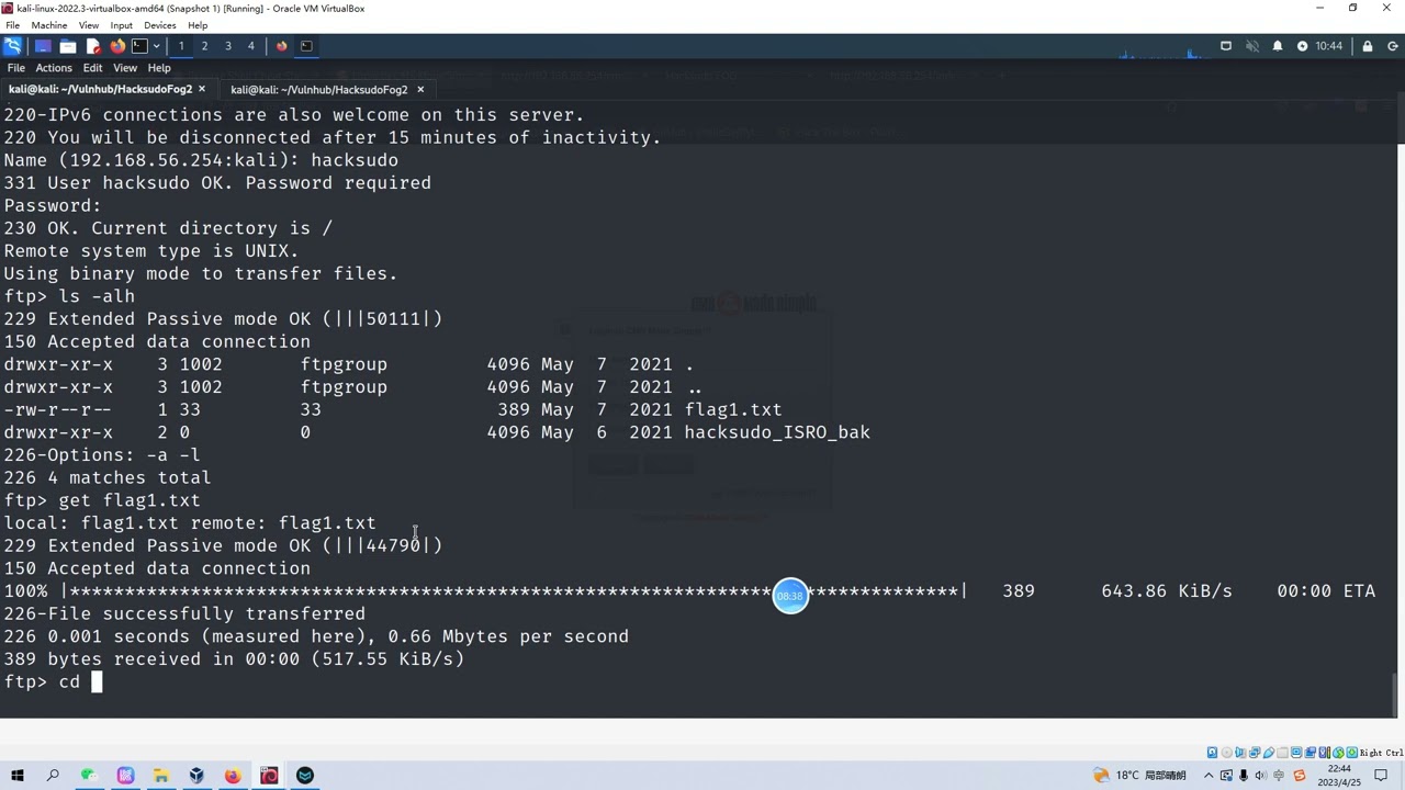 Cyber Security | Ethical Hacking |  Pentesting Lab | Vulnhub |  Walkthrough | Hacksudo Fog