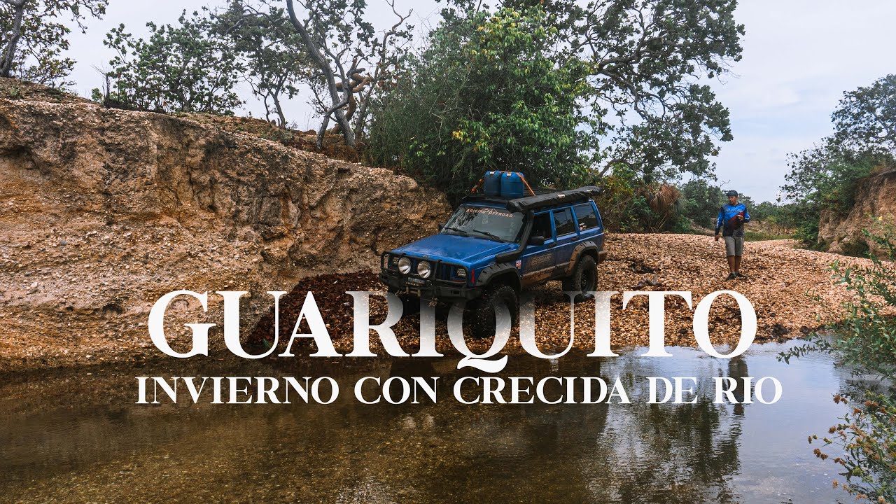 Aguaro Guariquito, inicios del invierno 2023 el rio casi se lleva los rusticos!