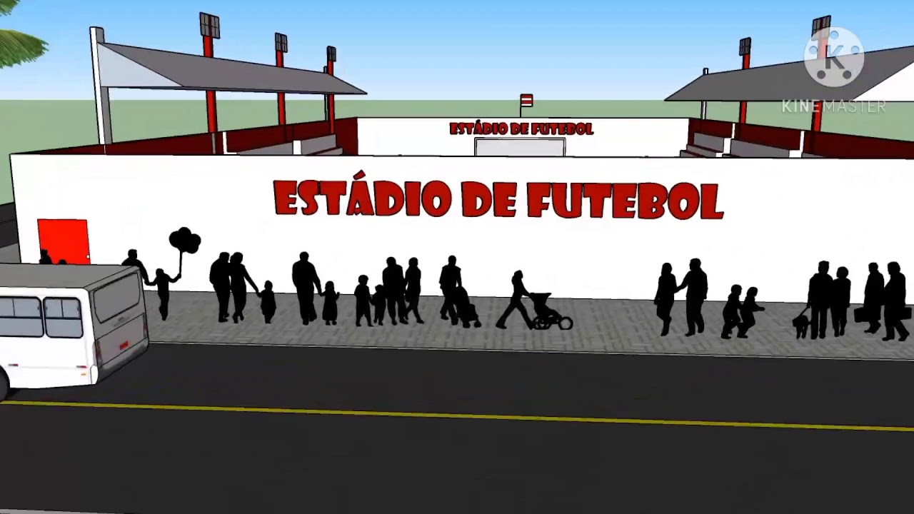 Projeto society de futebol amador.