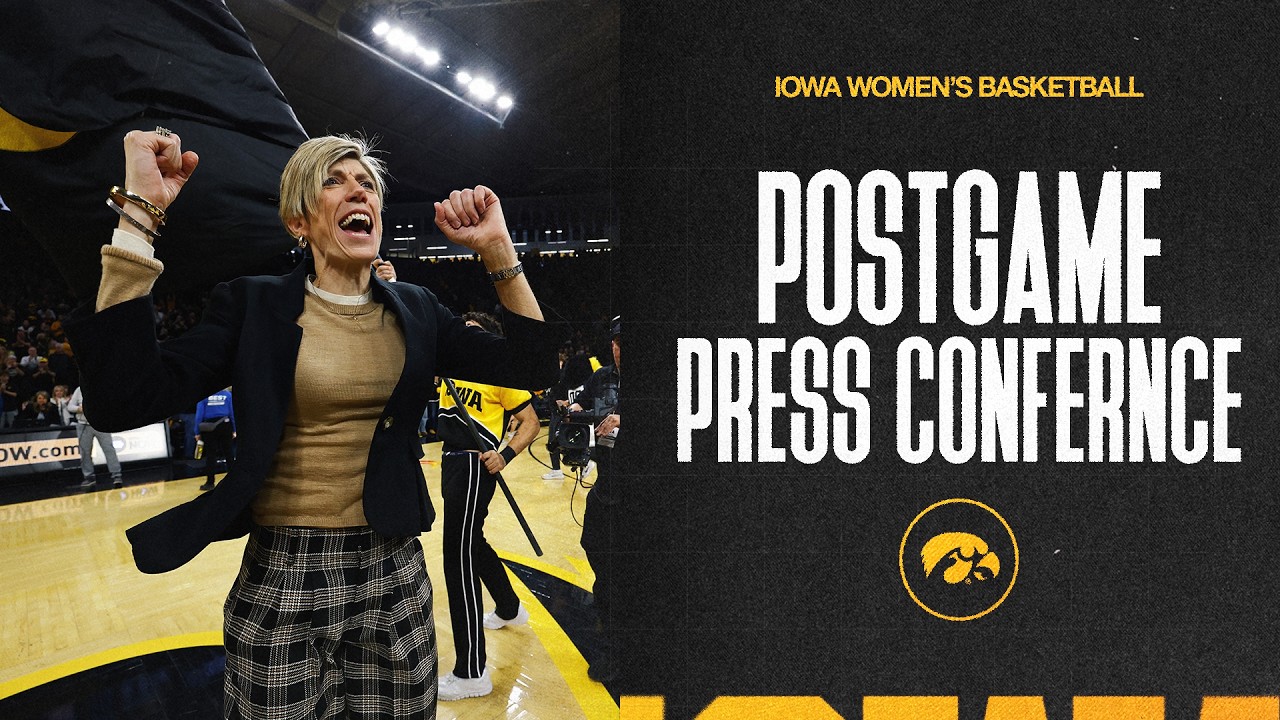 Iowa Women's Basketball Post-Game Presser - Michigan