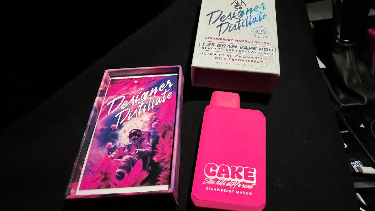 THIS NEW CAKE DISPOSABLE IS CRAZY... 1.25G STRAWBERRY MANGO CAKE DISPOSABLE | OFF THE RADAR REVIEWS