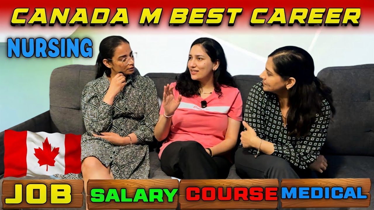 Canada m best career👍| Nursing, study, course, job, fees and PR🇨🇦 |