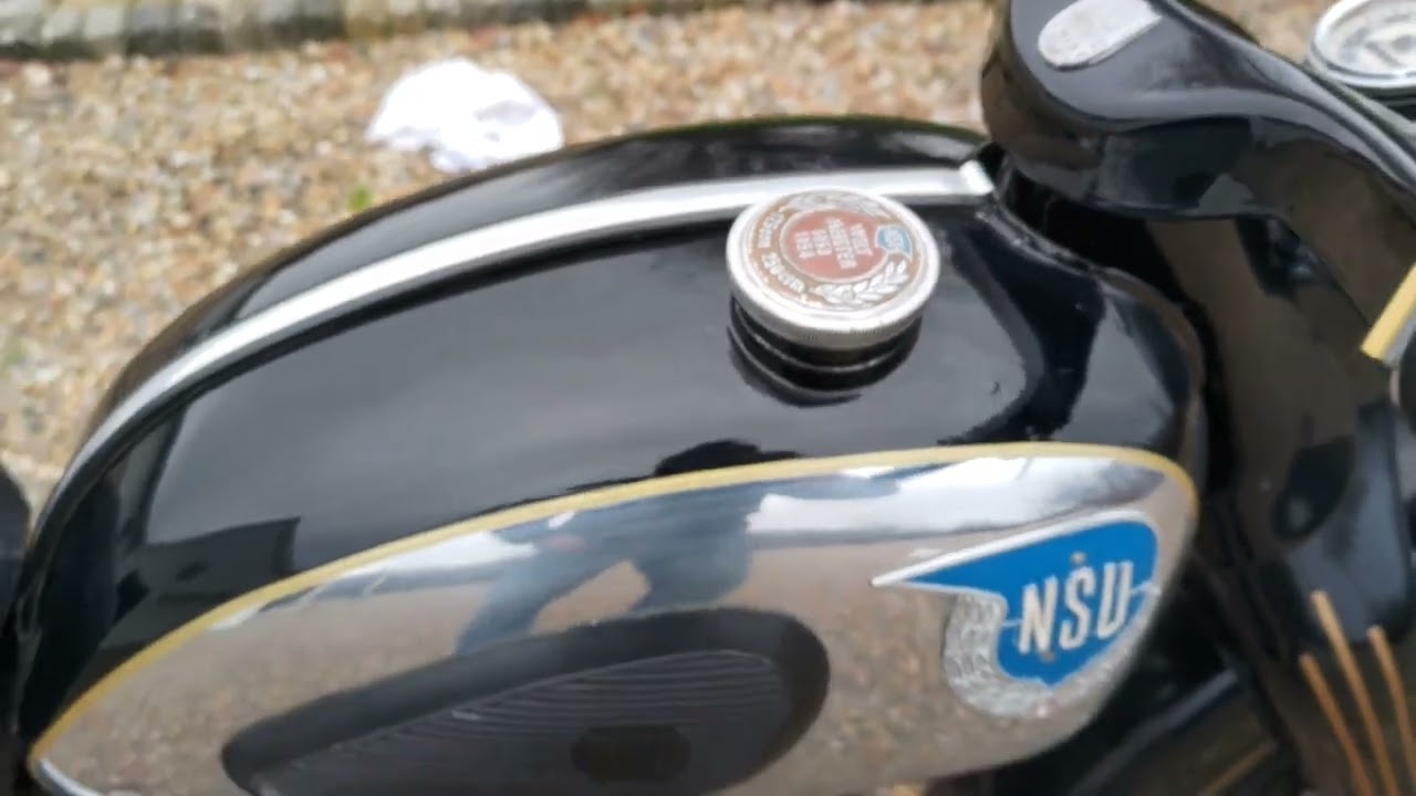 NSU super fox 125cc 4 stroke. 1958.