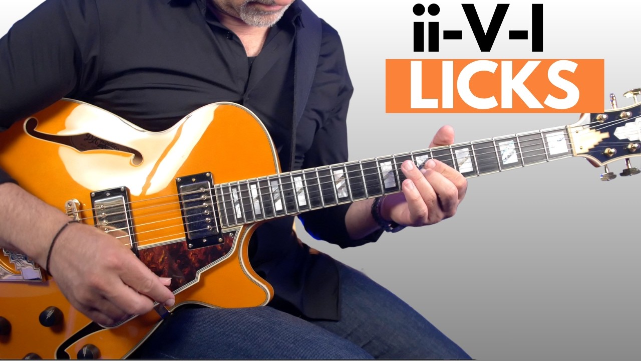 These ii–V–I Licks Instantly Make You Sound Like Jazz