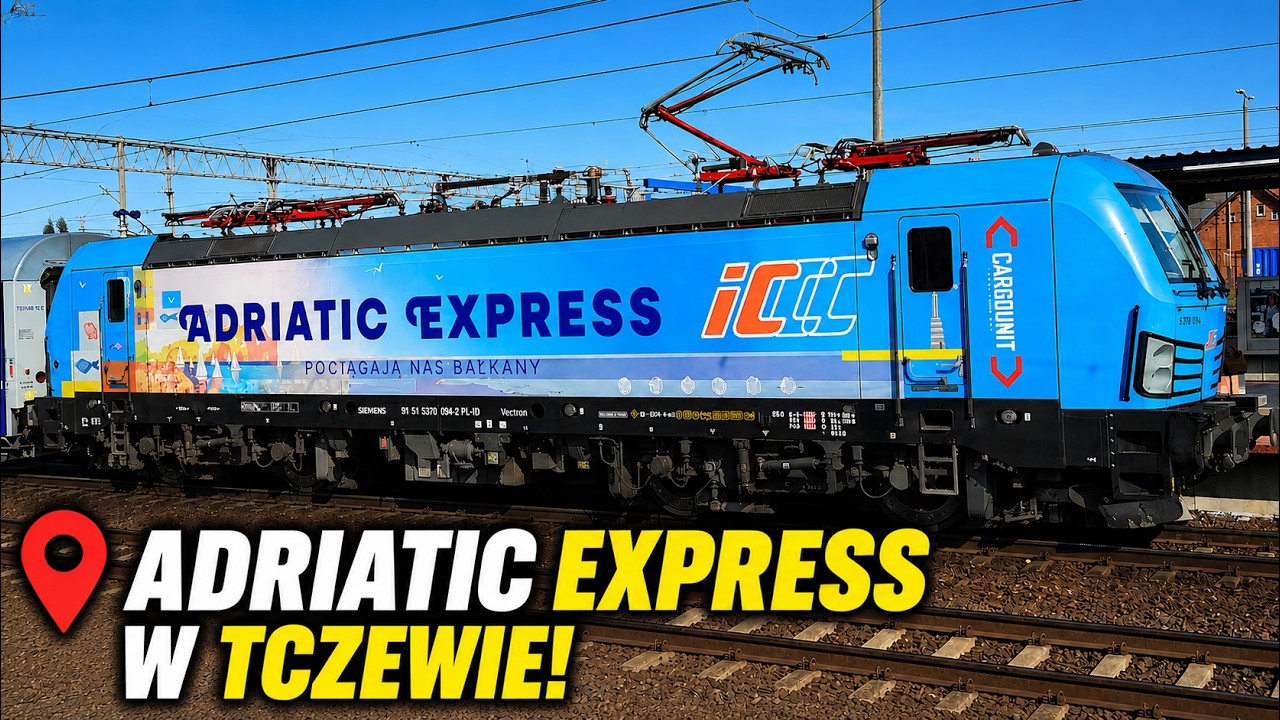 Pociągi w Tczewie - Wrzesień 2025 | 4K60