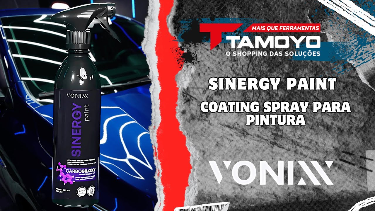 SINERGY PAINT: Coating com Tecnologia Carbosiloxy e Brilho de Luxo por Até 12 Meses! - Lojas Tamoyo