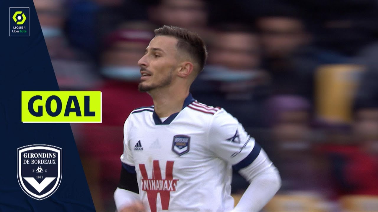 Goal Rémi OUDIN (39' - GdB) FC METZ - FC GIRONDINS DE BORDEAUX (3-3) 21/22