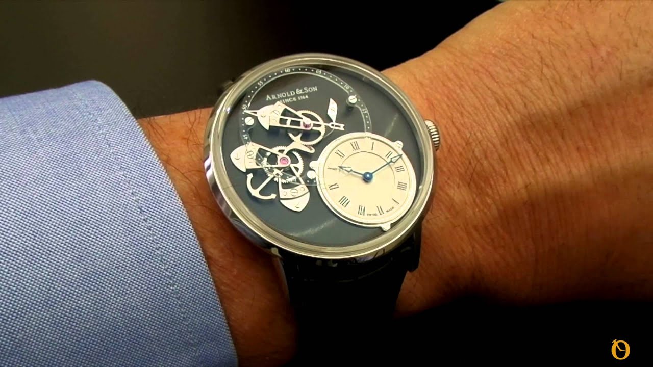 Arnold & Son Instrument DSTB (live Baselworld)