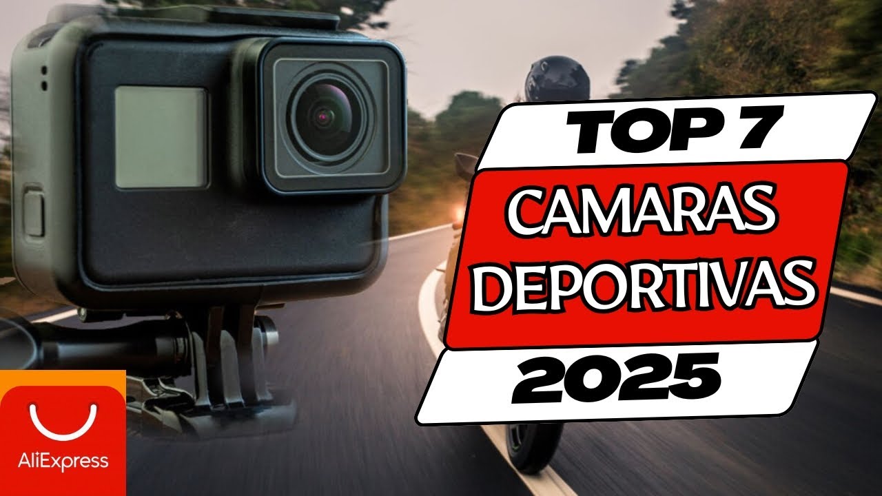 🥇Las 7 mejores CÁMARAS DEPORTIVAS  Baratas | Mejor valoradas ALIEXPRESS⭐ Calidad - Precio 2025✅