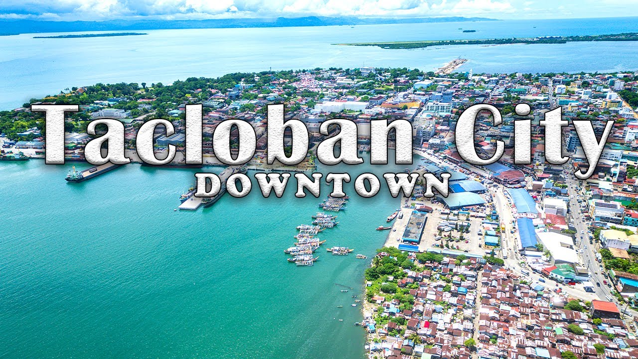 Tacloban City Philippines Aerial View 2025 | Downtown Quick Tour Drone Shots #tacloban