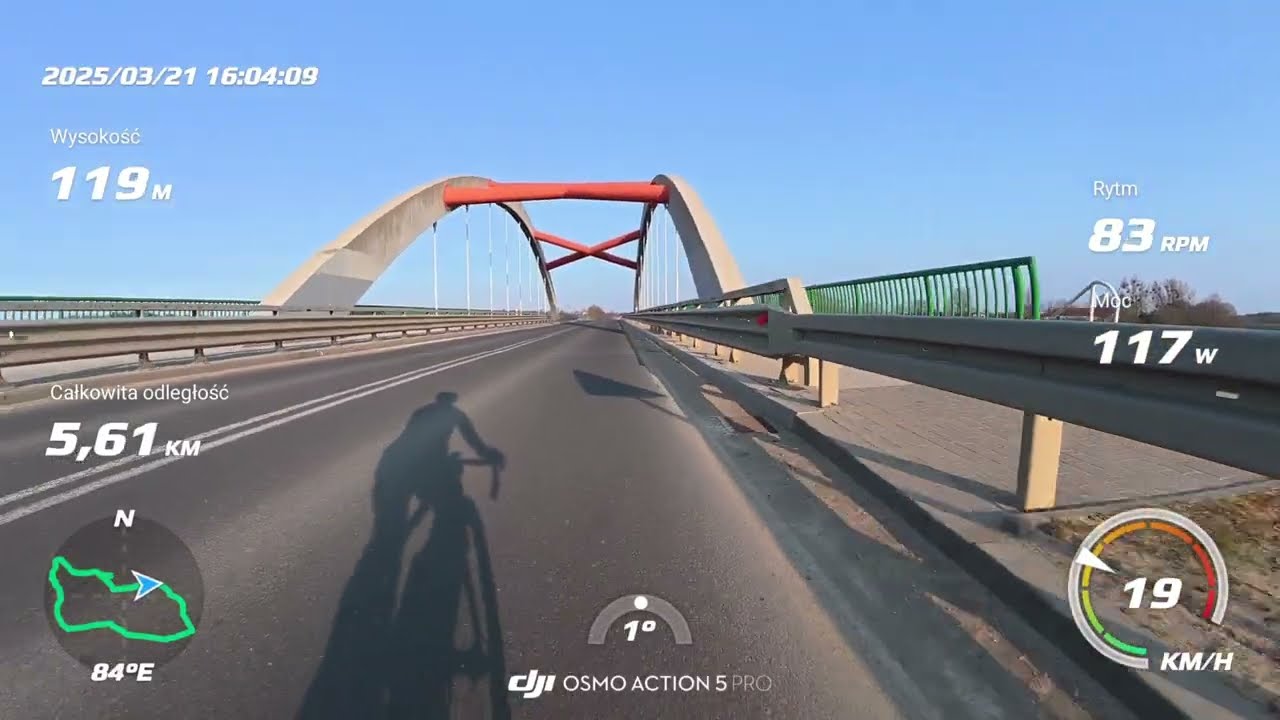 🚴&zwj;♂️ Pełen zjazd: Lipowiec & Szyldak &rarr; Kraplewo | Test DJI Osmo Action 5 Pro + Garmin Connect
