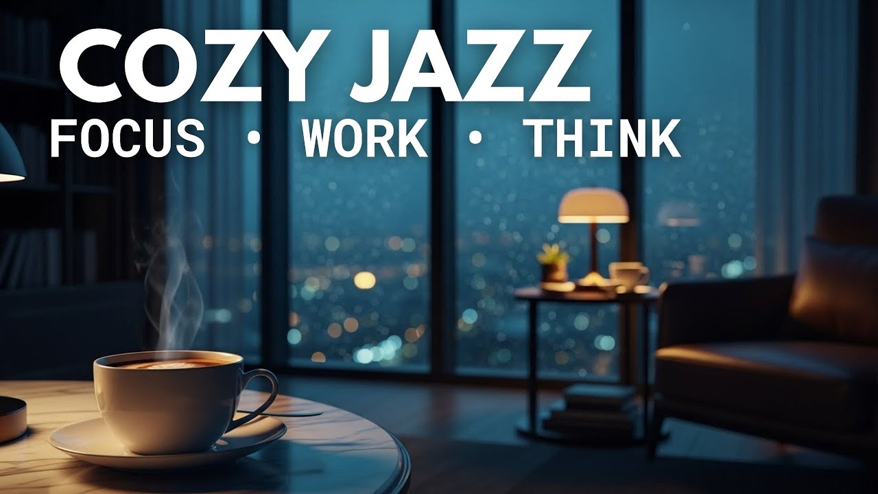Cozy Jazz After Midnight — 3 Hours of Smooth Jazz for Quiet Focus & Reflection