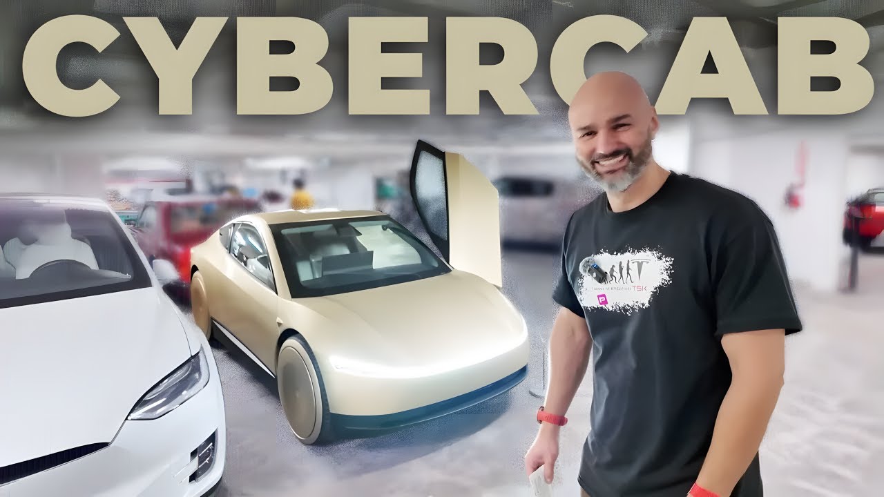 CyberCab Живьём VS Google Такси в #ТаксистоЗаменители | Tesla Cyber Cab лучший электрокар?