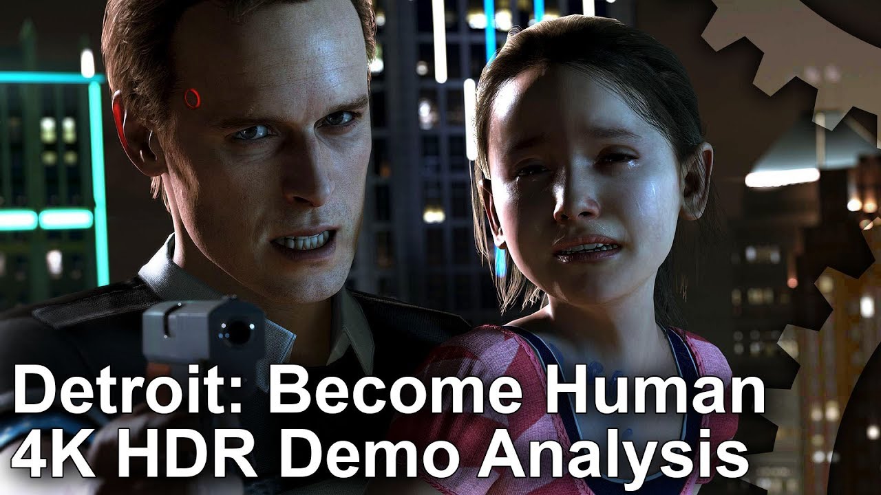 [4K HDR] Detroit: Become Human PS4 Pro/ PS4 Analysis + Performance Tests [PSN Demo]