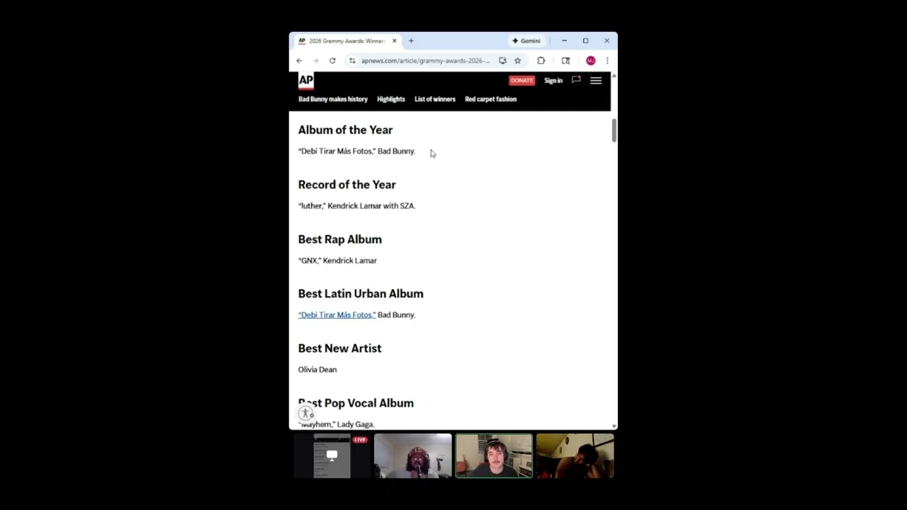 MGM Grammy Talk + MARTY SUPREME
