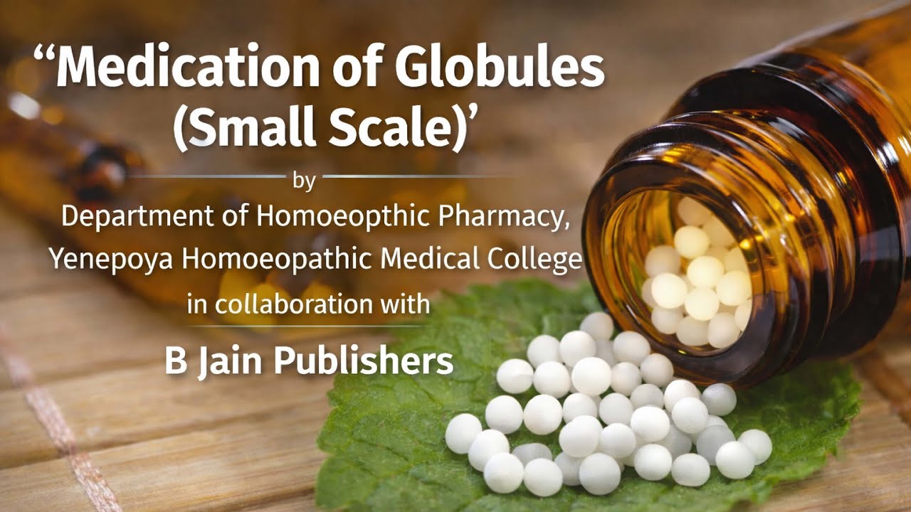 Medication of Globules (Small Scale) | Homeopathy Pharmacy Demo by Dr. Sushrutha & Dr. Febin