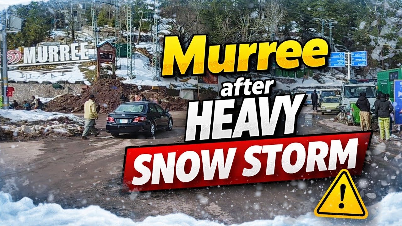 Murree Live Today | Jhikagali Murree Roads update | Travel Pakistan | Anjum Jamil vlogs 