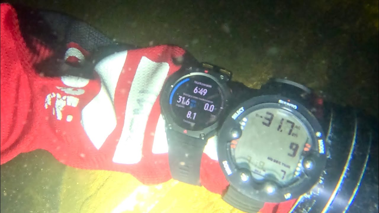 Amazfit T-rex 3 - deep dive test , 30 meters underwater and works