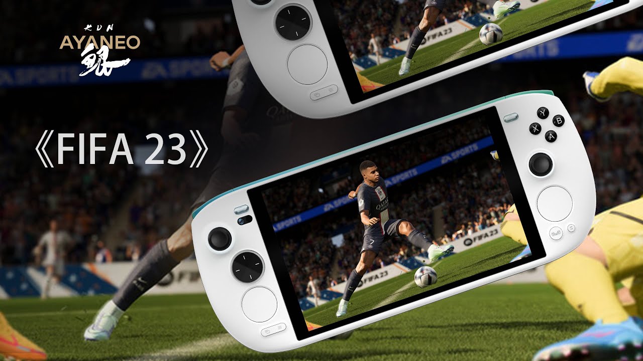 AYANEO KUN Gaming Experience - FIFA 2023 🎮⚽