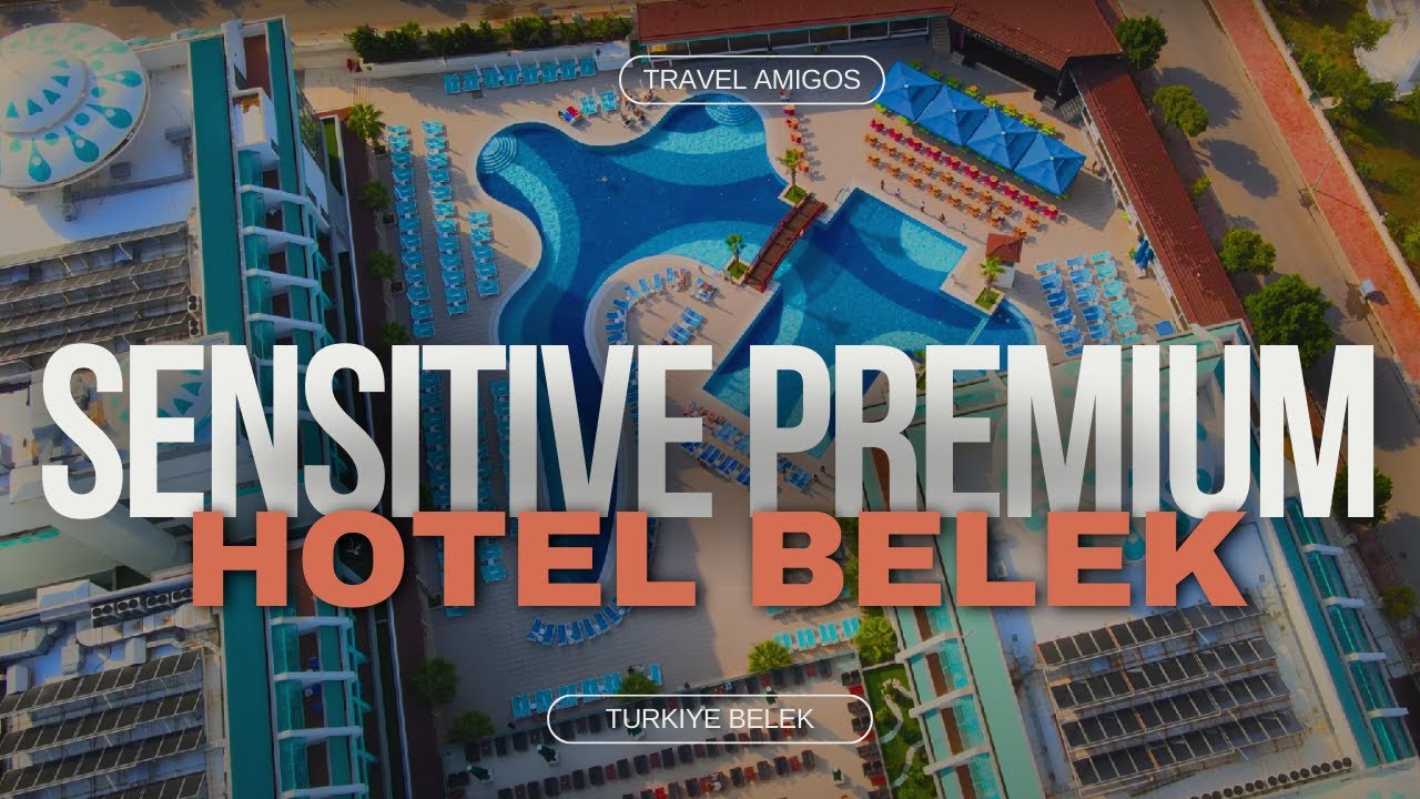 Hotel Sensitive Premium 5stars Belek #review #recenzja walkingtour 4K
