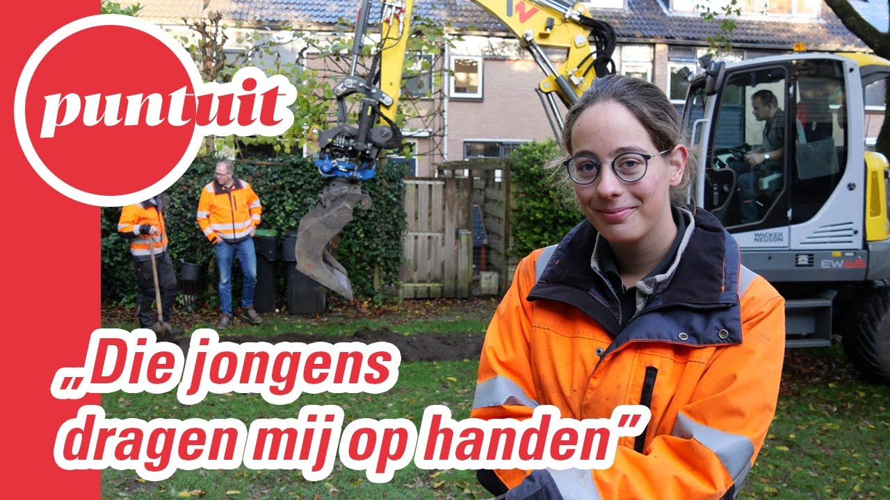 Tuinvrouw Maaike heeft alleen mannelijke collega's | In de minderheid