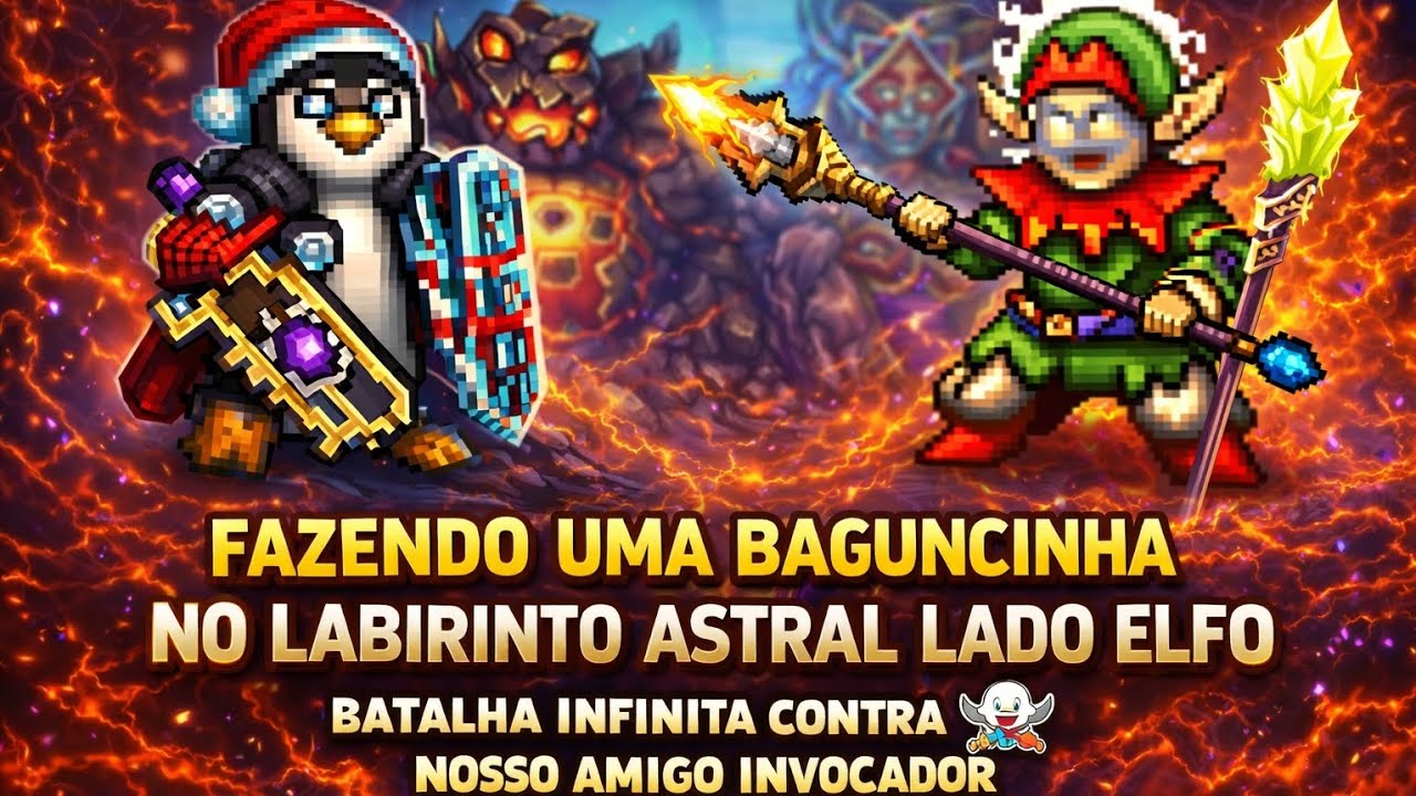 UMA GUERRA SEM FIM NO LABIRINTO ASTRAL 🔥 Cavaleiro da Morte Enfrenta o Invocador | Warspear Online