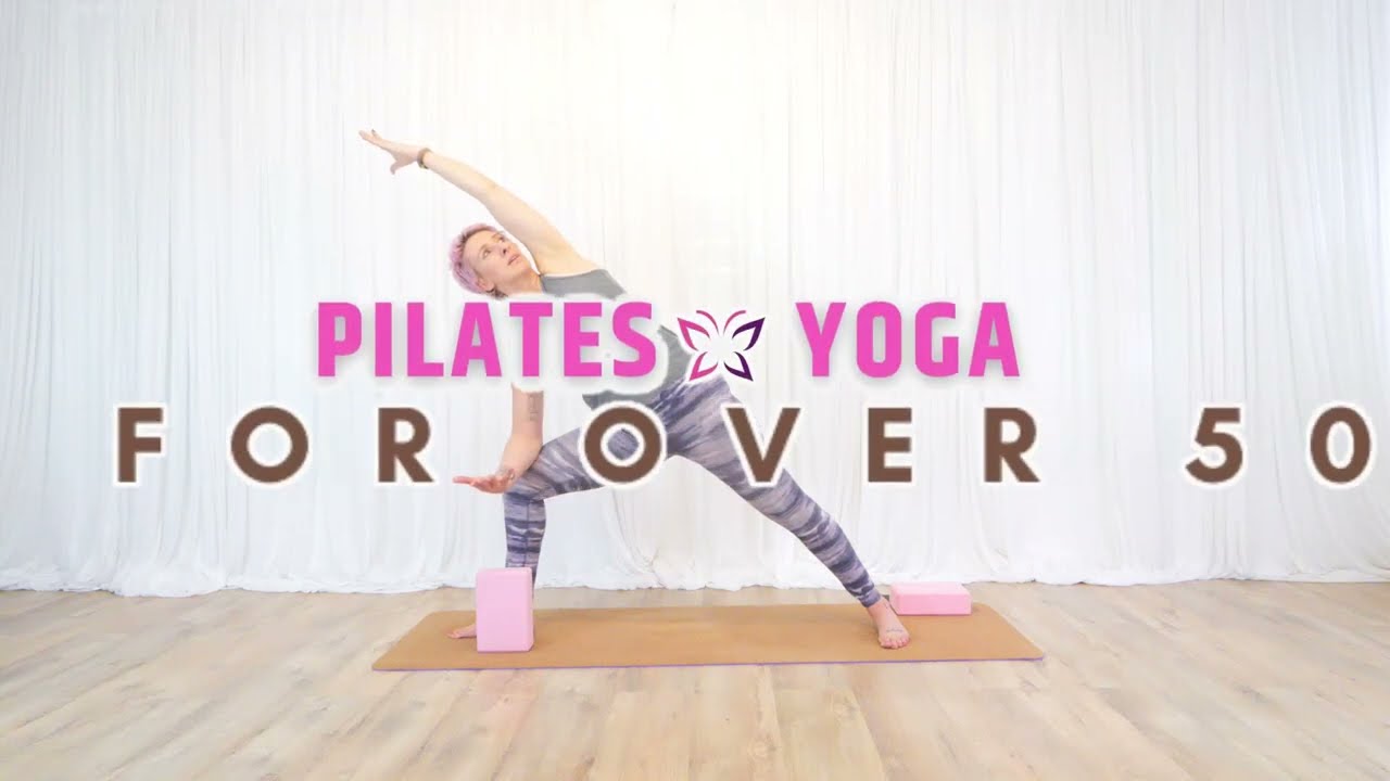Pilates and Yoga For Over 50's - 13 min Hatha Yoga for Side Body