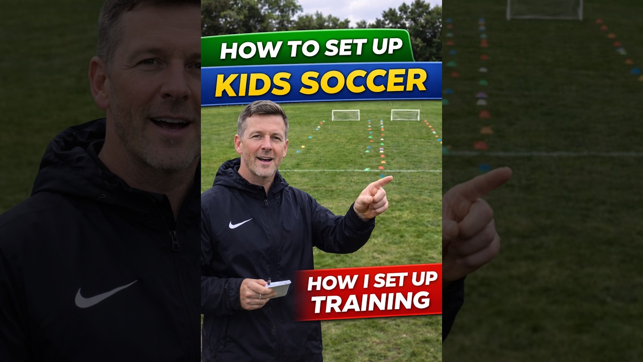 Beginner Soccer Coaches: Try This Session Setup