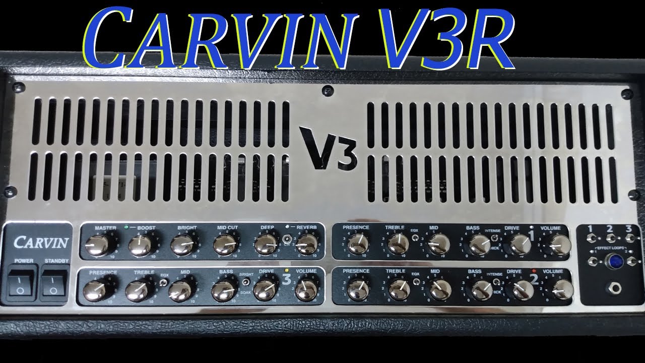 Carvin V3R Head 100W - Review (Celestion)