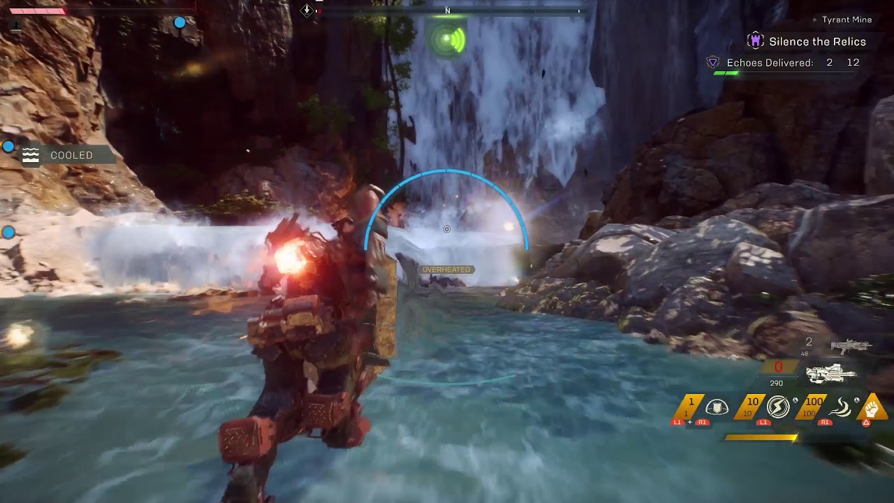 CQC Combo Super Tank! Colossus Gameplay | Anthem Demo